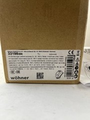 Wohner 33198000 QCB-NH00 160A 690V AC NH00 Fuse Switch Disconnector Busbar Mount