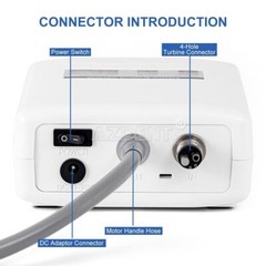 AZDENT Dental LED Brushless Electric Micro Motor/1:1 LED Inner Channel handpiece