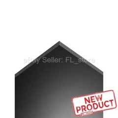 2 PACK Black HDPE Plastic Sheets 1/16 Thick x 12″ X 12 High Density Polyethylene