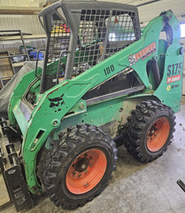 Bobcat S175 Compact Wheeled Skid Steer Loader 2011 SN A3L537534