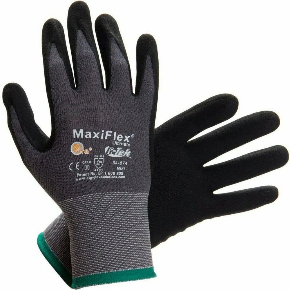 PIP GTek 34-874 MaxiFlex Ultimate Nitrile Micro Foam Coated Work Glove (12 Pair)