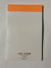 Chez Gagne, “It’s A Yes For Me”, Notepad, 5″ x 8″