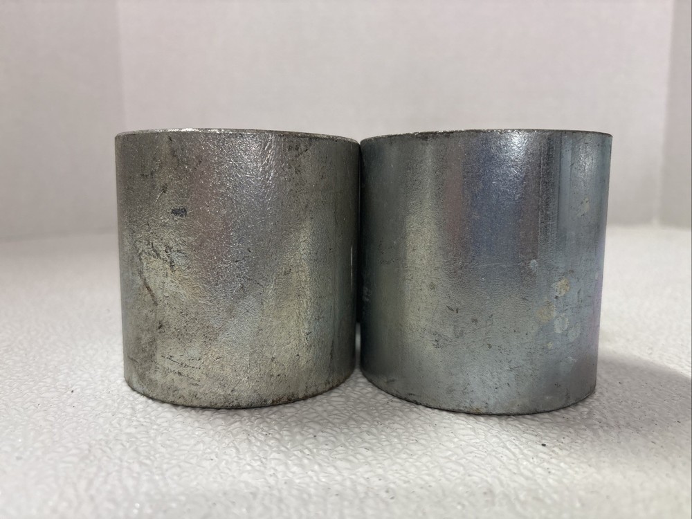 2-1/2″ Galvanized Steel Rigid Conduit Coupling (Lot of 4)