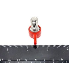 3/8″ x 3/4″ Thumb Screw T Bolts Plastic Butterfly Knob Red or Black Stainless