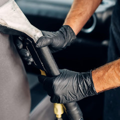 Black Vinyl Exam Gloves, 4Mil, Disposable Gloves Latex-Free, for Medical, Cookin