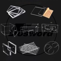 Clear Acrylics Sheets Cut To Size Hard Plastic Plate 100 -300mm Thick 1mm -20mm
