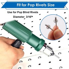 Silver Pop Rivet Washers Aluminum Back Up Washers for Rivets 3/16 In 320 Pk