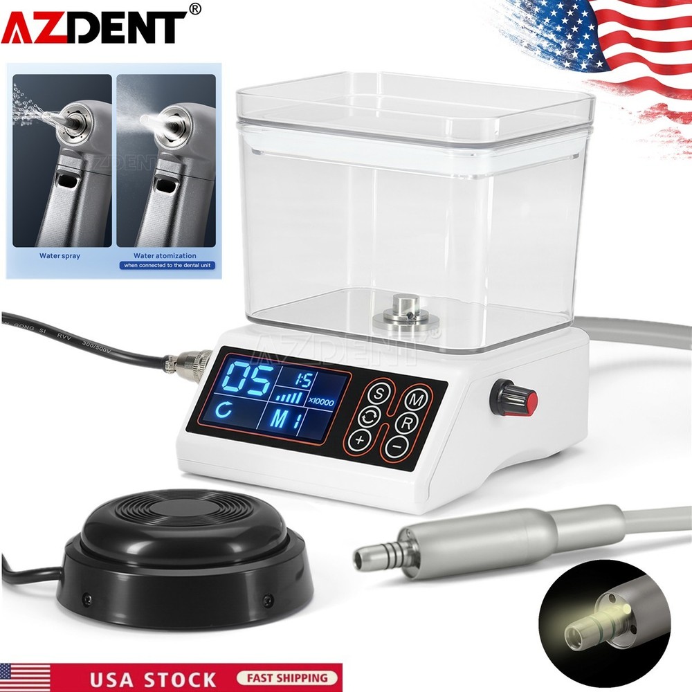 Dental Brushless LED Electric Micro Motor with Water 1:4.2/1:5/1:1 LED Handpiece