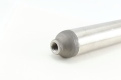 Sample cylinder 150CC, Hoke 12-83 150, stainless steel, 1/4 NPT double ended.