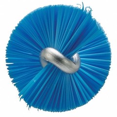 Vikan 53603 7/8 In W Tube And Pipe Brush, Stiff, 6 1/2 In L Handle, 5 3/4 In L