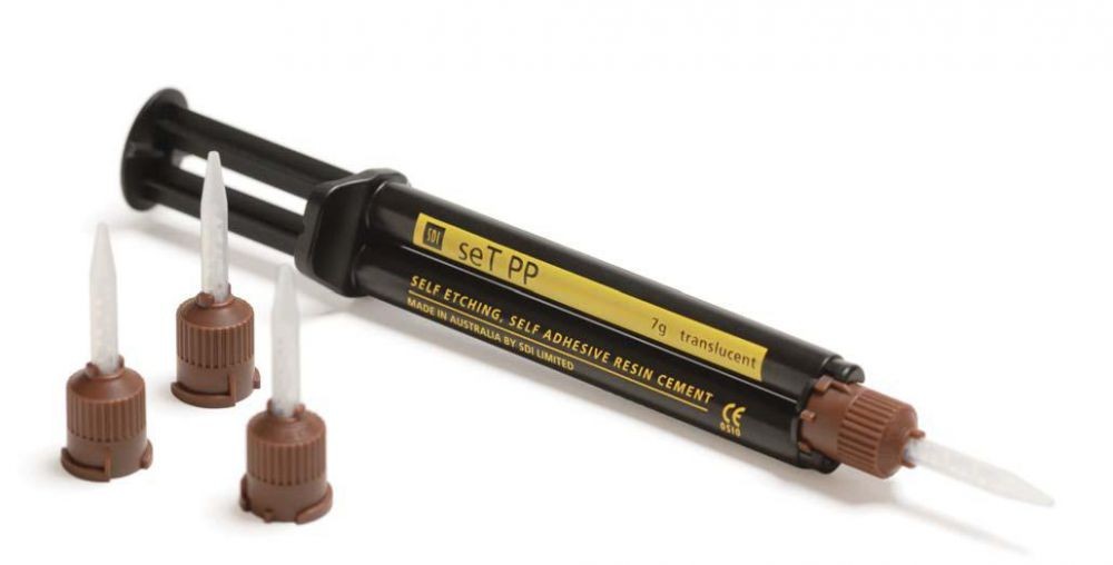 SDi SeT PP Self Etching Self Adhesive Fast & Easy Resin Cement 7gm (Free Ship)