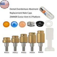 US Dental Zest Locator Abutment for Zimmer Screw-vent 4.5 Internal-Hex Platform