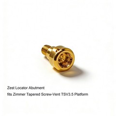 Dental Titanium Abutment for ZIMMER TSV 3.5 Compatible With Zest Locator system