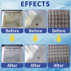 Ice Machine Cleaner Maker and Descaler – 24 Ice Maker Cleaner Tablets Compatible