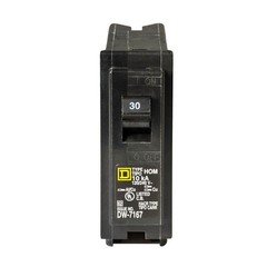 Homeline 30 Amp One-Pole Circuit Breaker HOM130CP, Square D Breakers 120/240 VAC