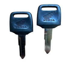 2-Key Blanks to fit various Honda Motorcycles SafeCo Brands