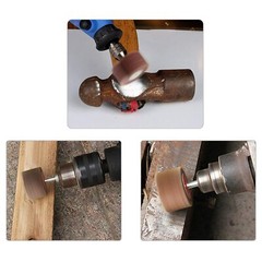 10Pcs 60 Grits Drill Flap Wheel Sander 1x1x1/4″ Flapper Sanding Grinding HOT