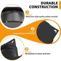 4PCS Rubber Isolator Shock Mounts For Stanley Hydraulic Vibratory Compactor