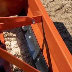 Titan Attachments 3 Point 6FT Rear Box Blade Scraper Grader, Cat 0 and 1