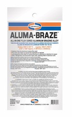 Uniweld UAB Aluma-Braze Flux-Cored Aluminum Brazing Alloy Rod HVAC Repair