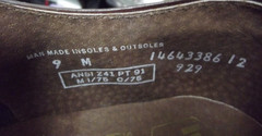 Iron Age Safety Shoes Mens9M Brown Leather Wingtip Steel Toe Oil Proof Bostonian