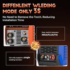 MIG Welder 135A 3IN1 MIG/ARC/Lift TIG Welding Machine 110V for Beginner, Gasless
