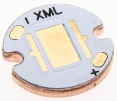 Copper LED PCB direct thermal path for Cree XML, XML2,XPG, XPG2,XPG3,XHP50,XHP70