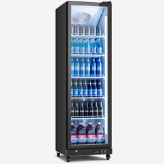Yeego 22″ Width 12.36 Cu.ft Commercial Display Beverage Refrigerator Cooler