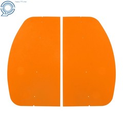Orange Universal Tuff Top Tractor Canopy 52″ X 52″ For ROPS 2″ x 2″ or 2″ x 3″