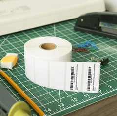2.25×1.25 Direct Thermal Shipping Labels Barcode UPC Label Perforated 1000/Roll