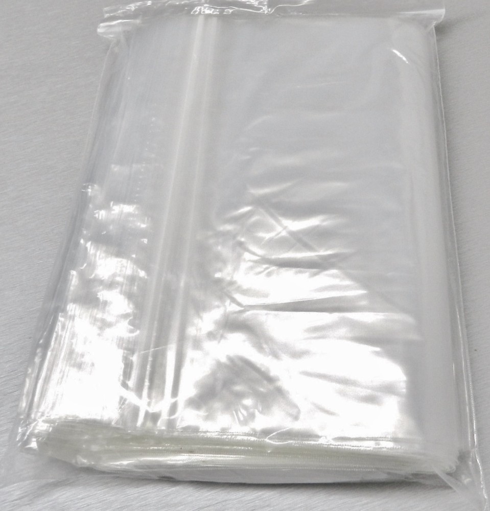 100 Zip Seal Lock Bags 10×12 2mil Clear Poly Reclosable Single Zip Track Seal