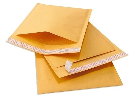 500 #000 4×8 Kraft Bubble Padded Envelopes Mailers Shipping Bags AirnDefense