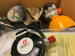 New Scott SKA-PAK AT 5min SABA Emergency Bottle Remote Mobile Air SCBA Mfr 2020