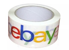 1 Rolls eBay Branded Shipping Tape With Color Logo.