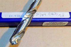 USA 31/64″ Dia X 6-1/2″ LOC X 9-1/4″ OAL Carbide Tip Straight Shank Drill Bit