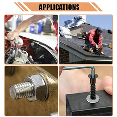900 Pcs Stainless Steel Flat Washers for Screws, 304 Stainless Steel, Assorted S