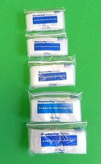 500 Zippit Bags 5 Small Assorted Sizes 100 Each Clear 2mil Reloc Zip Seal Baggie