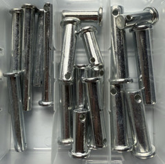 Goliath Industrial 60pc Clevis Pin Assortment Kit ~ CPA60