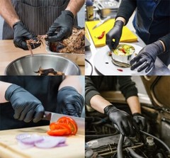 First Glove Essential Nitrile Gloves – Disposable LARGE 3.5 Mil 1000 Pcs