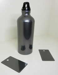 Black Chrome High Gloss Powder Coating Paint 1LB Single stage needs no basecoat!
