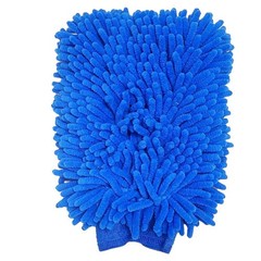 (5) Microfiber Car Kitchen Household Wash Washing Cleaning Glove Mitts New