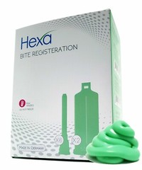 HEXA BITE REGISTRATION MATERIAL F / S 20 X 50ML CARTRIDGES + 40 Tips