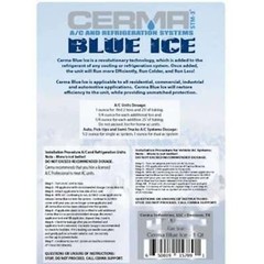 Cerma Blue Ice A/C Refrigeration Ceramic Treatment STM-3 SiC All Refrigerants