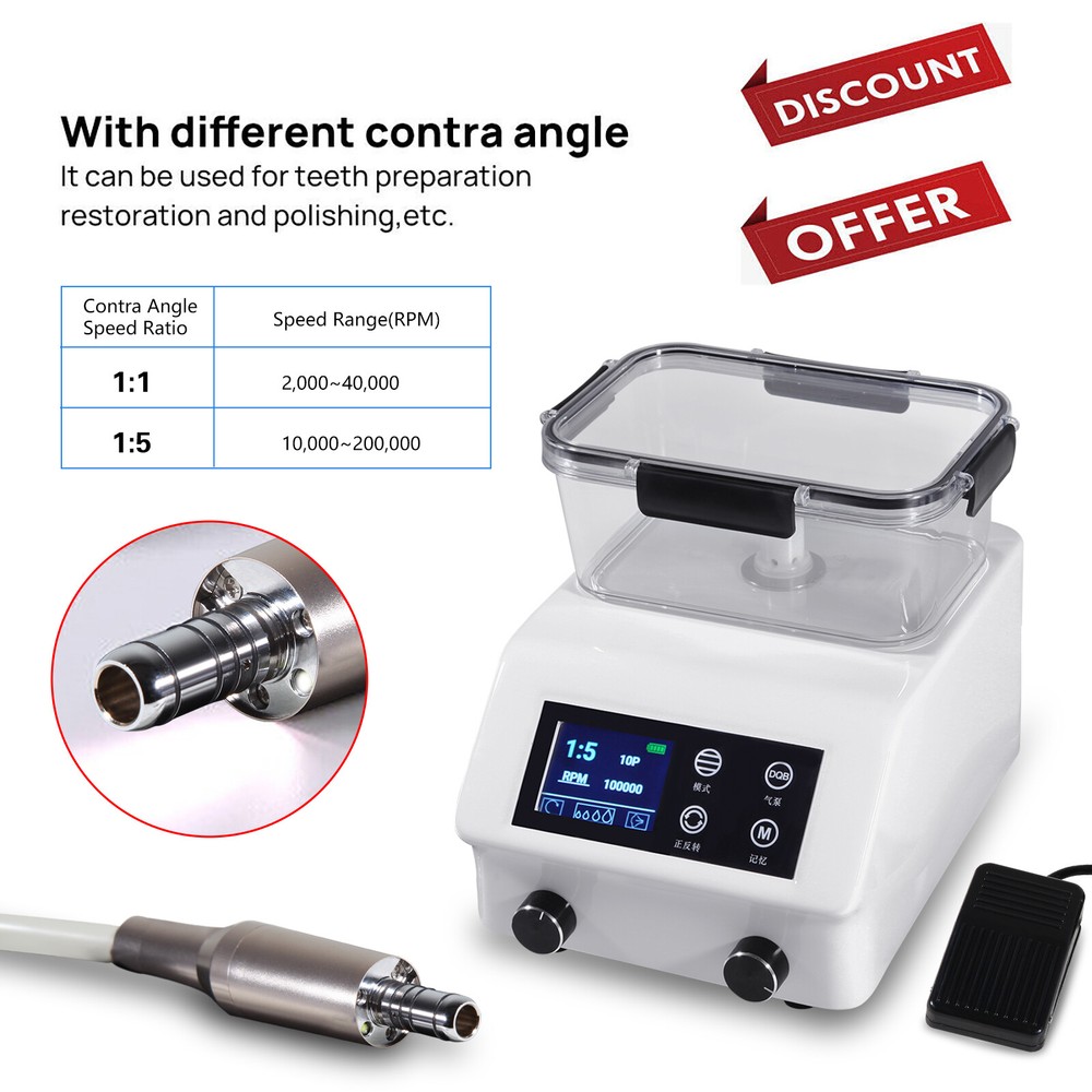 Electric Micro motor/Self Water Pumping Micromotor/1:5 Contra Angle F/NSK