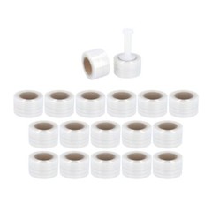 3″x700′ 120 Gauge Cast Hand Stretch Wrap Clear Shrink Film 18 Rolls Made in USA