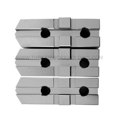 AMERICAN STANDARD ALUMINUM SOFT JAWS FOR TONGUE & GROOVE 6″ CHUCK 1.5″ HT (3 PC)