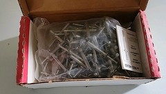 Red Head 4E829 Concrete Anchor 1/4 X 1-1/2 Hammer Set Box Of 100 Pcs.