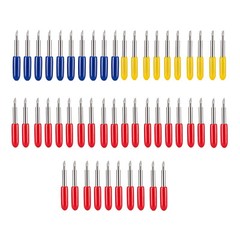 50Pcs 30°/45°/60° Roland Cutting Plotter Vinyl Cutter Blade Knife Blades Tool