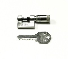 Mini Micrometer 10mm Small Micrometer Pocket Size Metric 0-10mm x 0.01mm