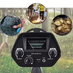 Metal Detectors Waterproof Gold Digger Deep Sensitive Hunter Coil Searcher